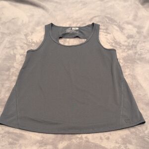 Gray Sleeveless Women's Top